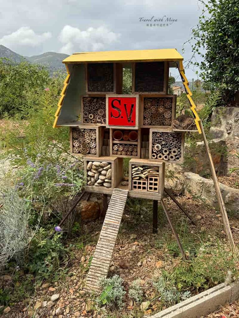 有機柑橘園 Ecovinyassa 的昆蟲旅館