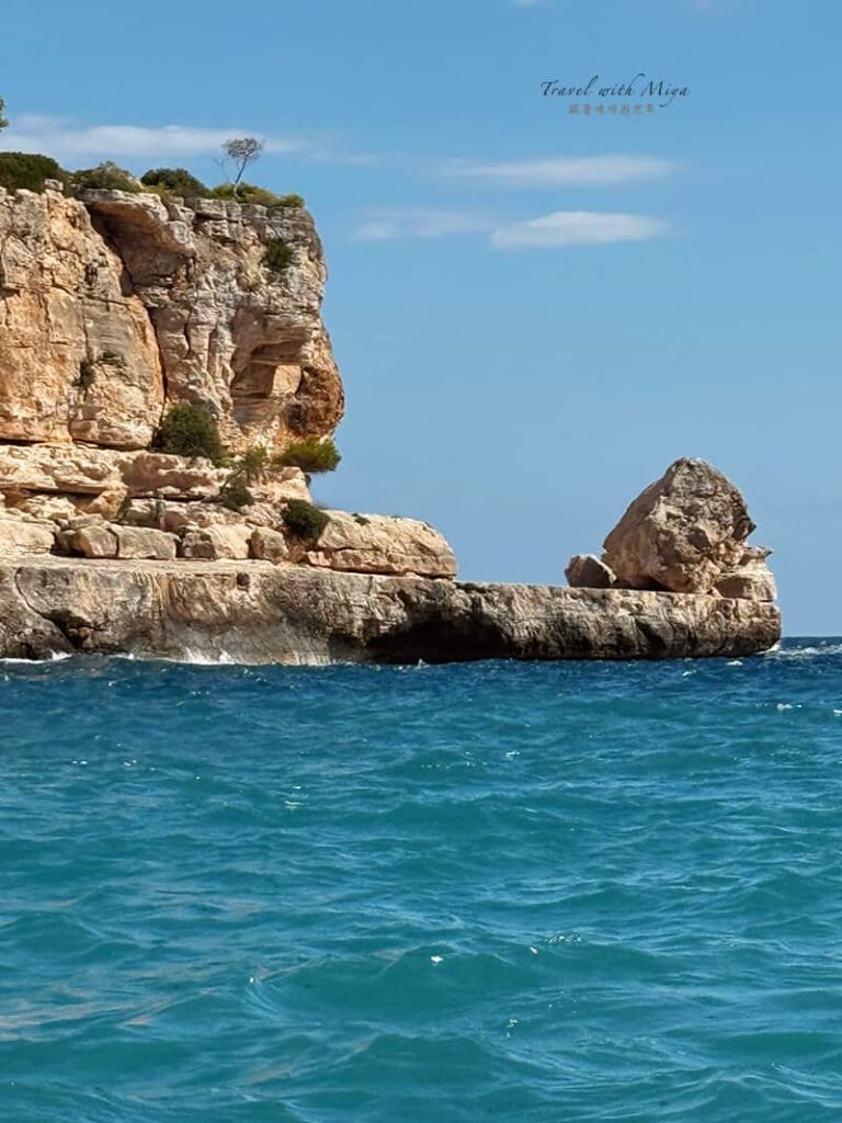Cala Santanyí 岩岸