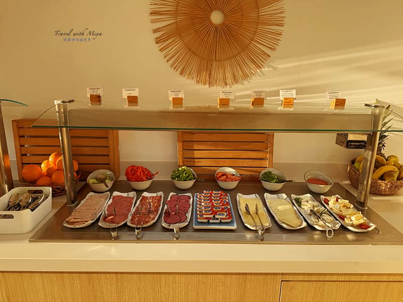 Portodrach Aparthotel 火腿起司