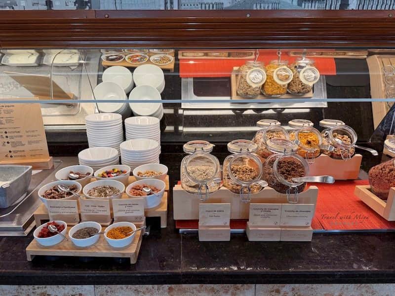 馬略卡島帕爾馬住宿 Catalonia Majórica 早餐麥片