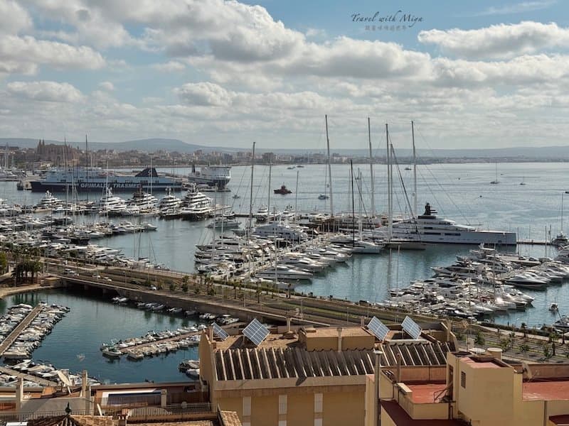 馬略卡島帕爾馬住宿 Catalonia Majórica 港口與遊艇