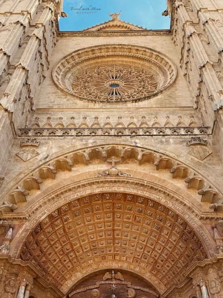 馬略卡島 Palma 帕爾馬主教座堂正門玫瑰窗