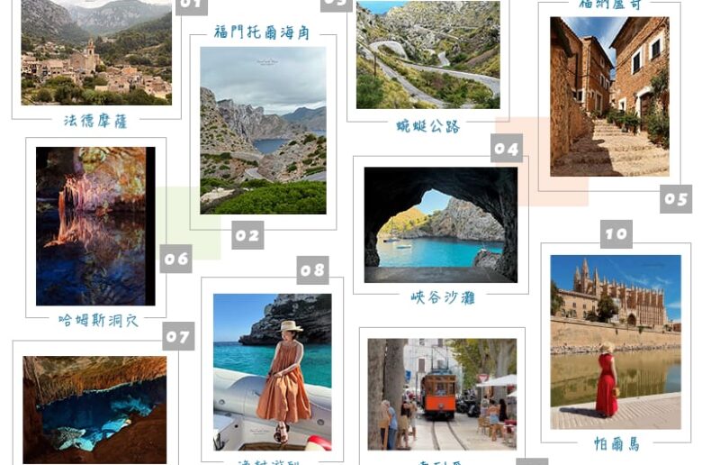 馬略卡島自由行攻略-交通、景點、住宿、治安詳細行程規劃