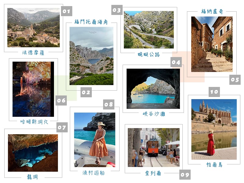 馬略卡島自由行攻略-交通、景點、住宿、治安詳細行程規劃